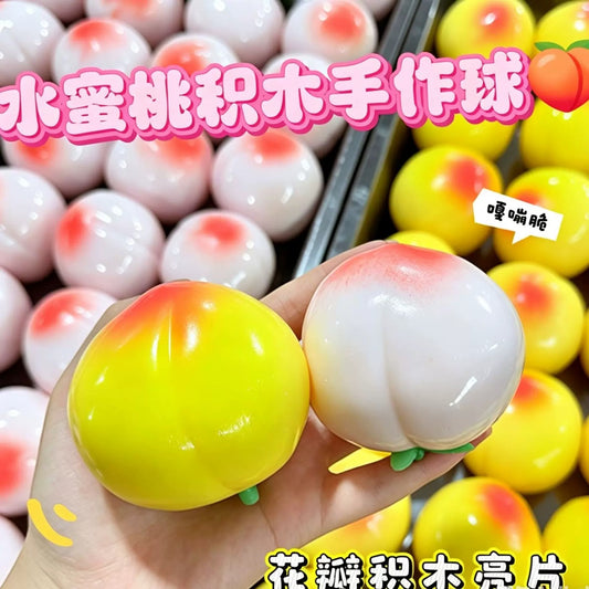 Peach Crunchy Squishy